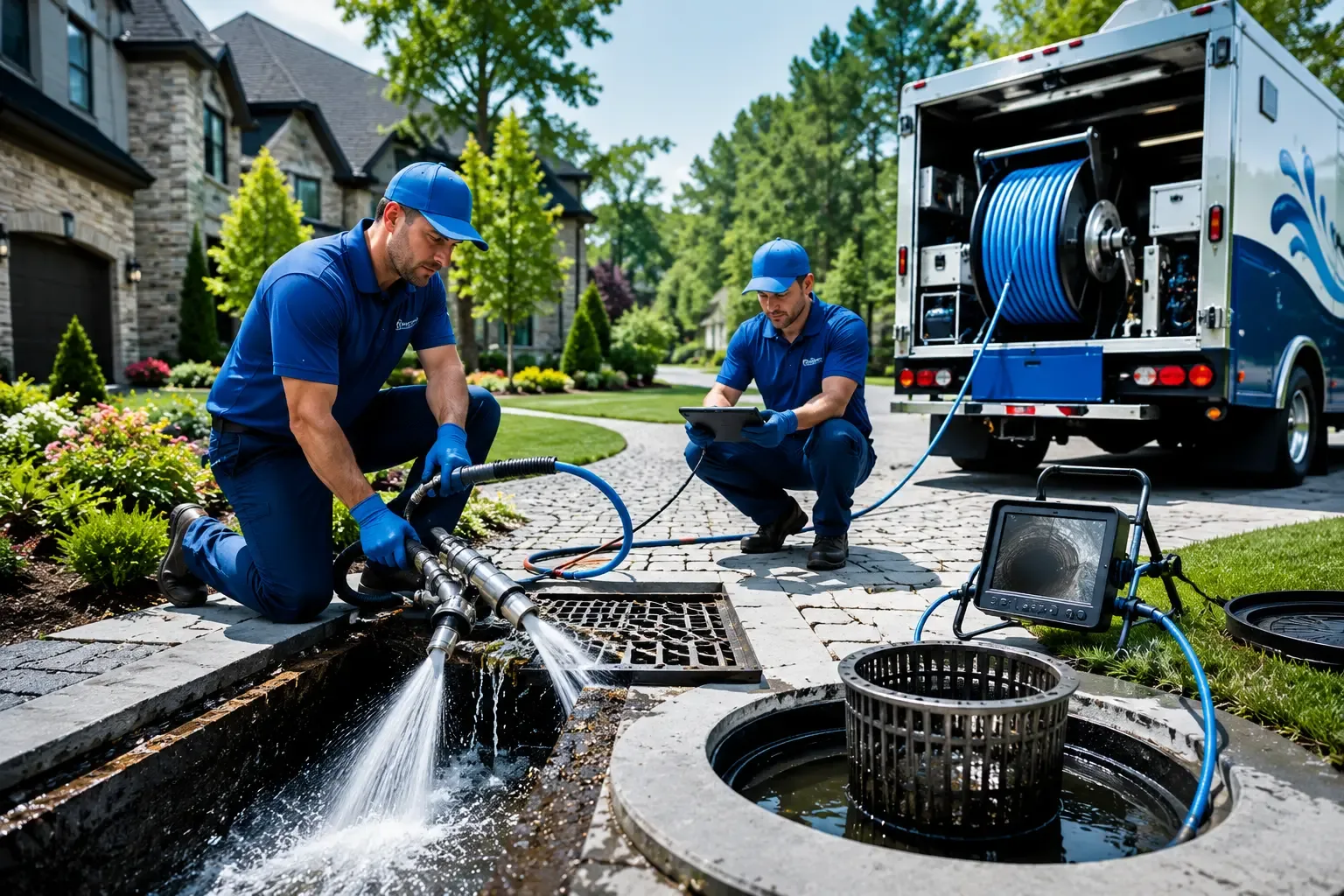 Local outdoor drain cleaning professionals in Lakeview, MI